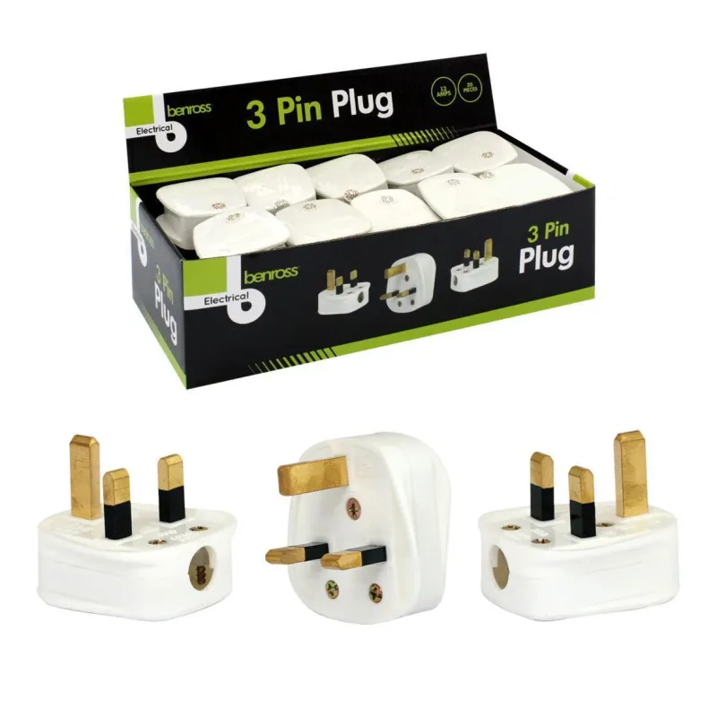 Replacement Plug 3pin 13Amp Ireland & UK | TR | WR |