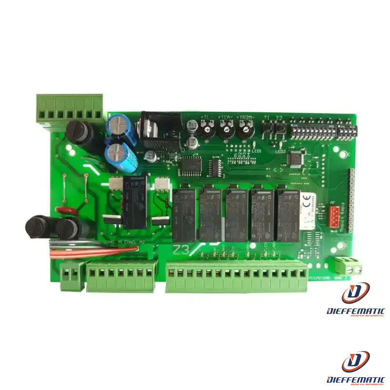 Si Adatta Came Za3 - Scheda Doppio Battente Con Comando Serratura Cod 3199Za3