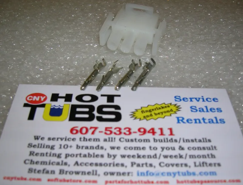 AMP 3 Pin Connector DIY - MALE N/