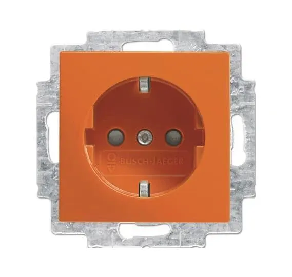 BJ balance SI Steckdosen- 20 EUCB-14-914 Einsatz mit erh. Ber.-sch. / peach