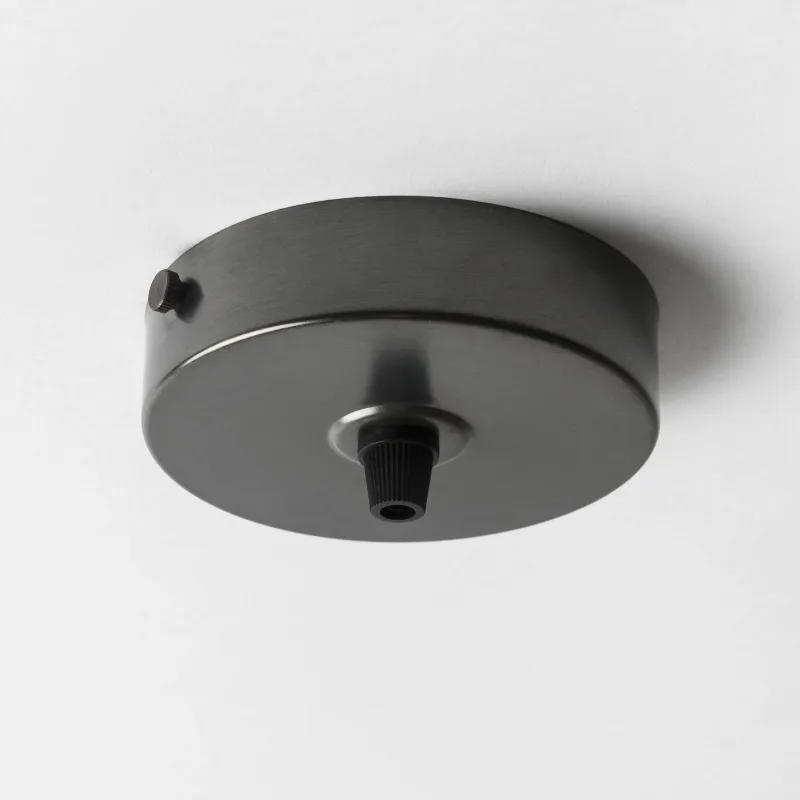 Bronze 100mm Alloy Ceiling Rose - All Outlet Options