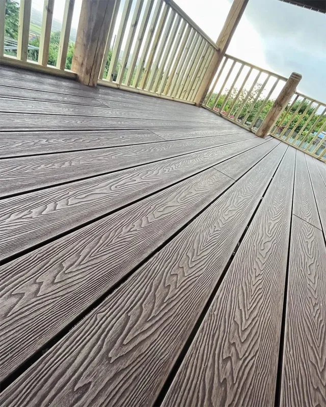 CDB Composite Decking 3.6m - Raised Coffee