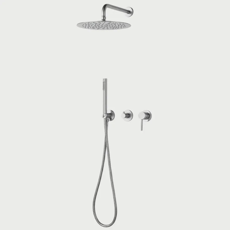Colonne de douche thermostatique shiny metal - Scorpio
