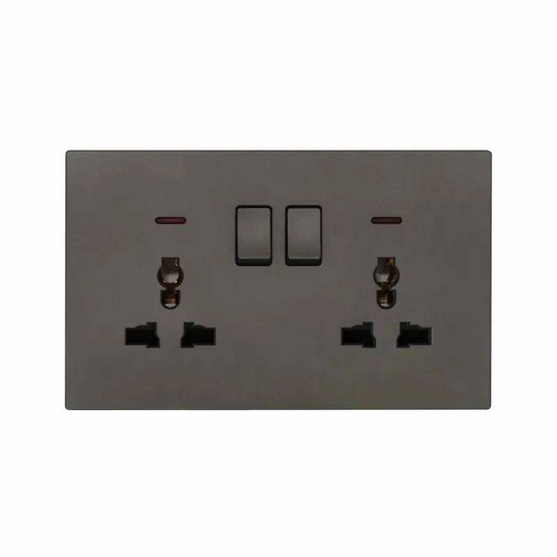 Double MF Socket 13A – Ultra Thin Synthetic