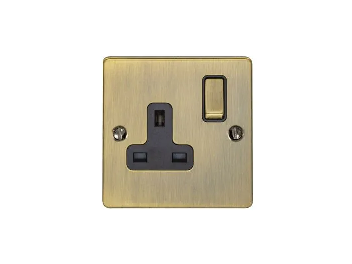 Eurolite Switched Socket 1 Gang 13 Amp - Upgraded Decorative Range