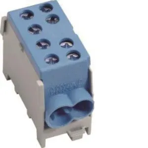 Hager Hauptleitungsabzweigklemme KH35N 1polig 2x35-2x25qmm IP20 Farbe:Blau