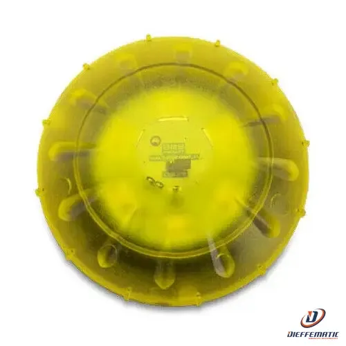 Lampeggiante Muro Parete Esterno Diam 9Cm 24V Con Circuito Integrato Lar3G