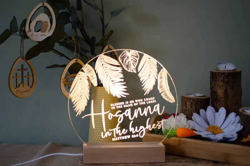 Low-Voltage Hosanna highest easter scene buoyant design