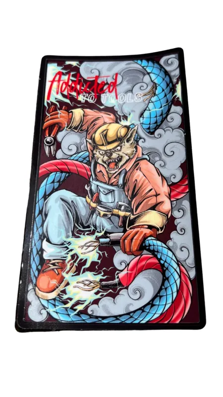 Low-Voltage Japanese style electrician sticker