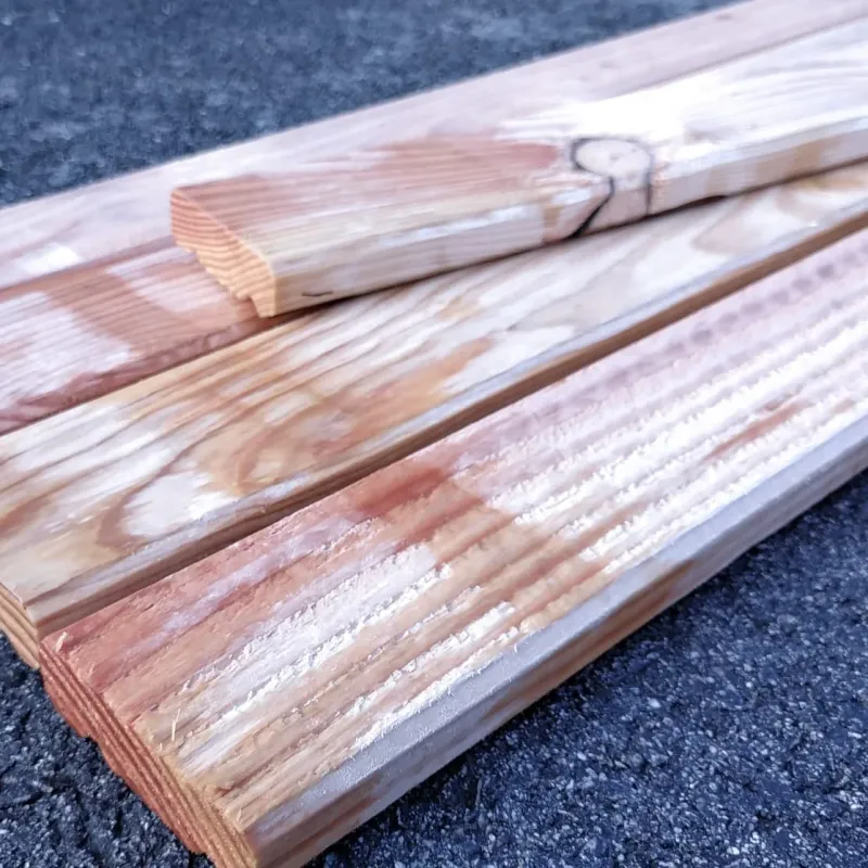 Mountable Lame de terrasse douglas naturel Pyla classe 3 - 25x90 - L=4m