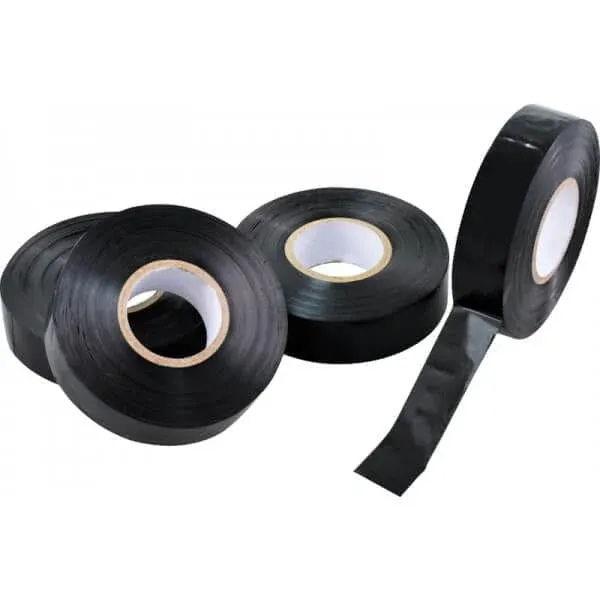 4 Piece 19mm x 33m Charcoal Insulating Tape