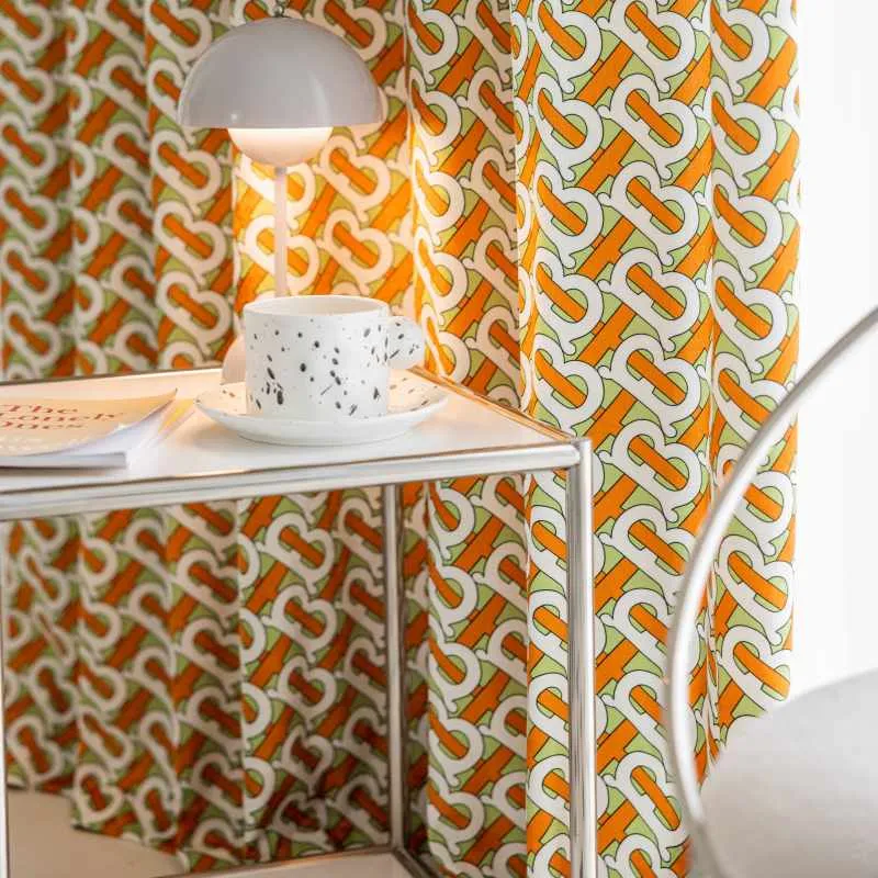 Rideau œillets Nœud 140 x 240cm Apricot