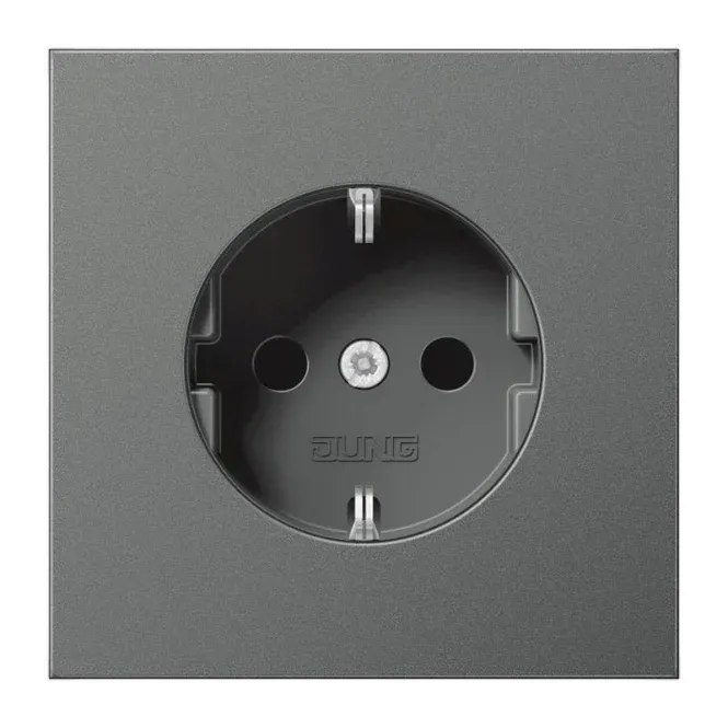 JG SCHUKO Steckdose AL1520AN 16A 250V LS anthrazit lack