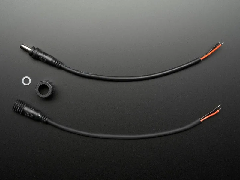 Submersible DC Power Cable Set - 5.5/2.1mm