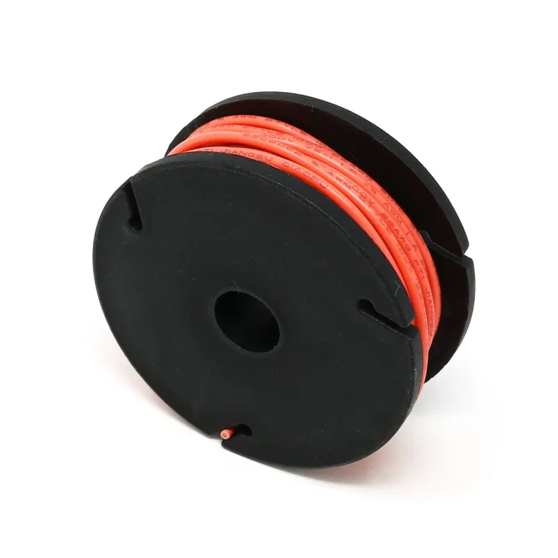 Solid-Core Wire Spool - 7.5m 22AWG - Peach
