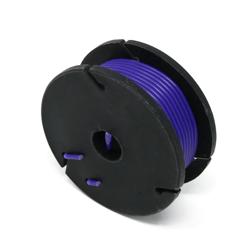 Solid-Core Wire Spool - 7.5m 22AWG - Violet