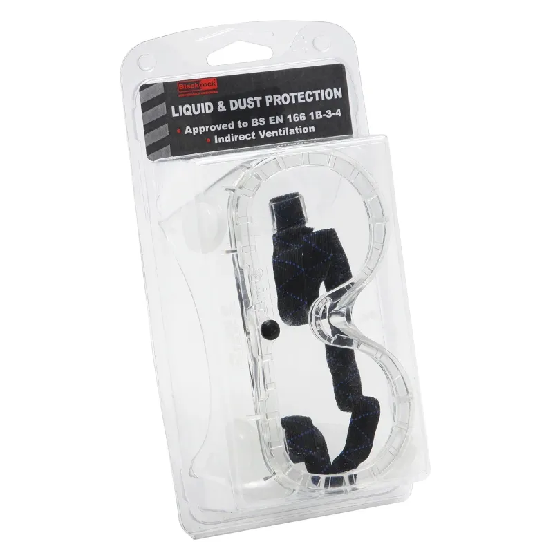 Safety Goggles Indirect-Vent – EN 166 Pc plastic Lens | 4Boats