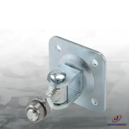 Cardine Per Apertura 180° Gradi Con Piastra 374.20 Per Cancello Battente Ante