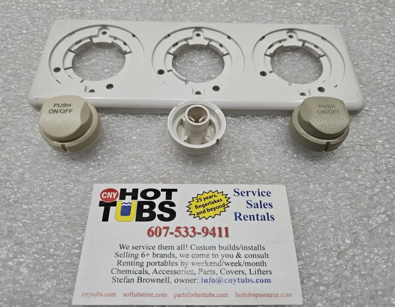 BUTTON Jacuzzi Whirlpool Bath controls - 2.2 GPM