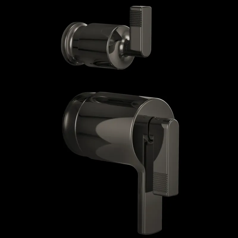 Brizo Therm W/Int Div Trim Handle Kit - Lever Hl7506-Bnx from USA