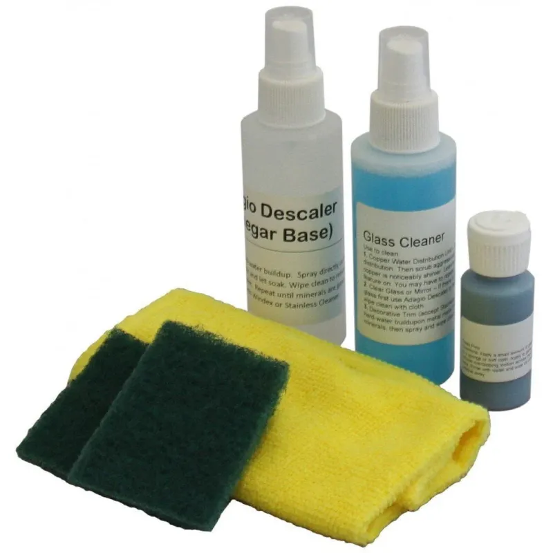 Indoor Fountain Cleaning Kit – Glass Features Non Stainless Chromed Trims