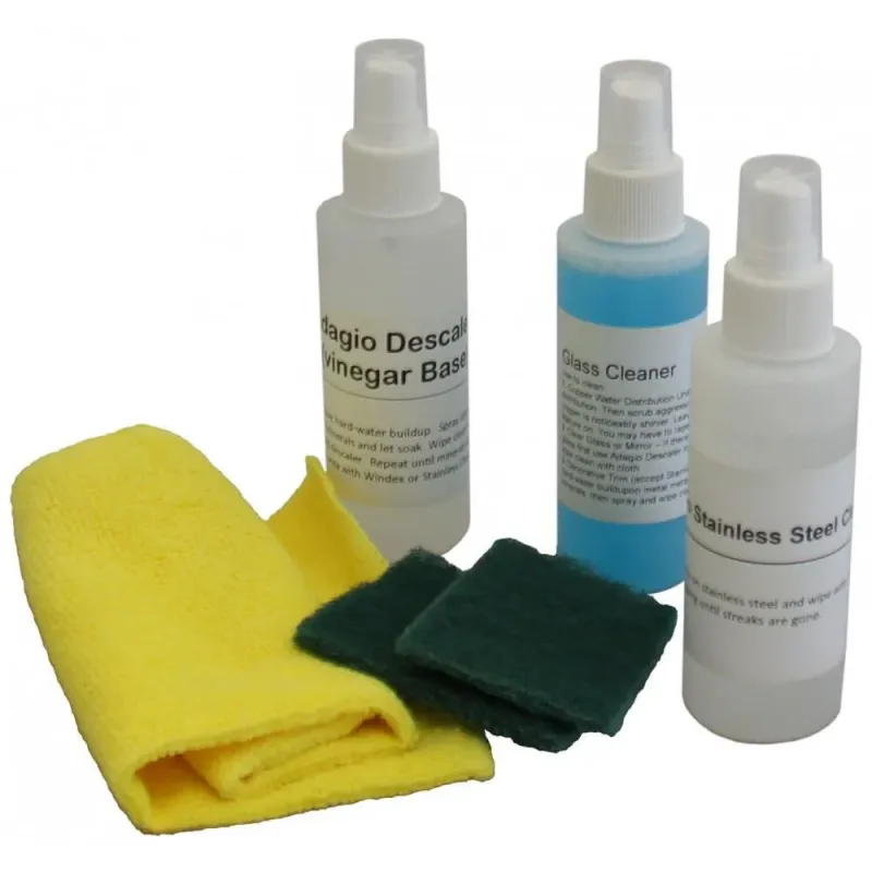 Indoor Fountain Cleaning Kit – Stone Features Stainless Metal Trim