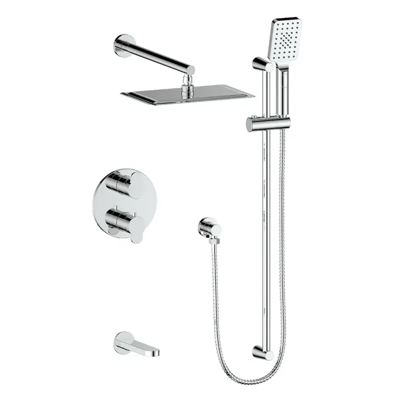 Professional Grade LUSTEN TRIM 3-WAY TH SHOWER KIT