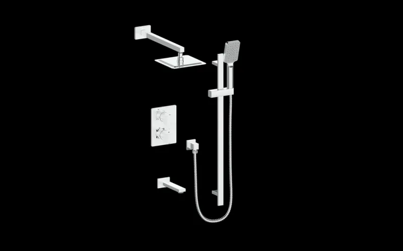 Universal Valve KAPFENBERG TRIM 3-WAY TH SHOWER KIT