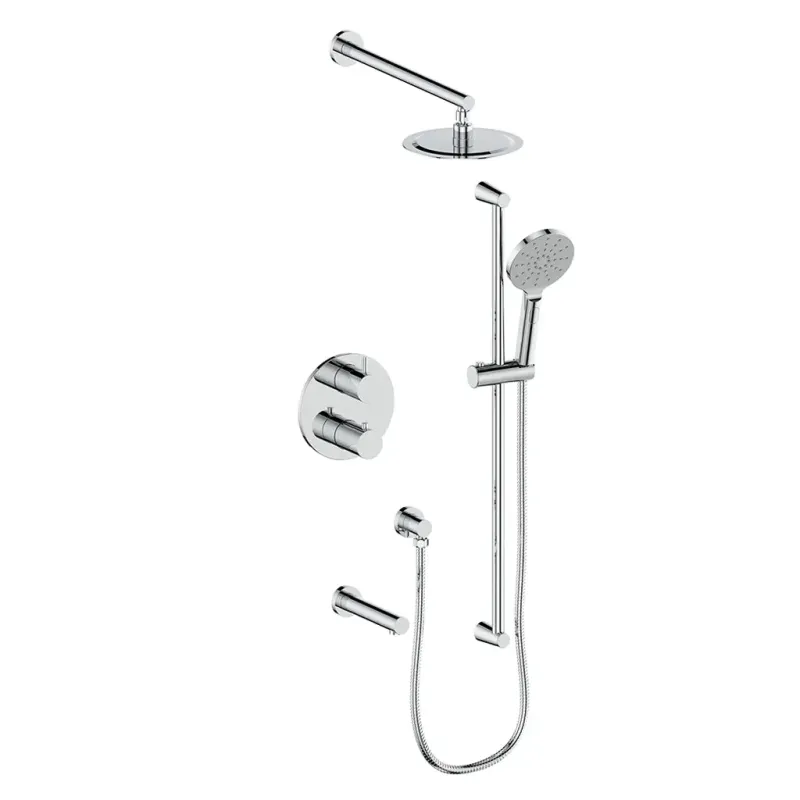 WORGL TRIM 3-WAY TH SHOWER KIT - 2.2 GPM