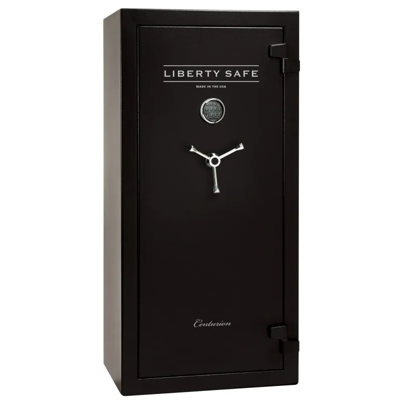 Centurion DLX Series | Level 1 Security | 40 Minute Fire Protection | Black | Shiny metal | Elock