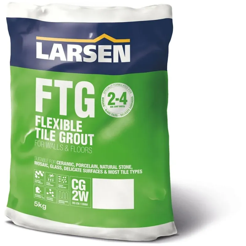 Larsen Flexi Trade Grout 5kg snow