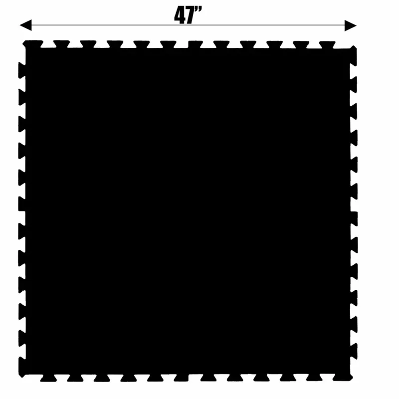 3/8" MaxTile Tpr Flooring (1-Tile: 47"x47")