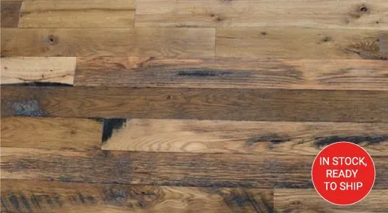 Midwest Oak Red & Chalk Mix Skip-Planed Black Flooring