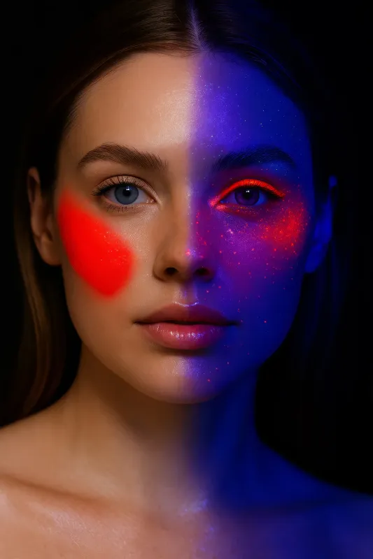 Long Life High Output Maquillage fluo multicolore - Tube 10 ml