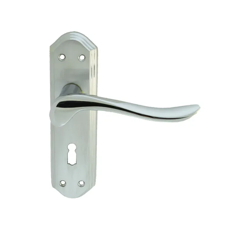 Carlisle Warm alloy Lytham Door Handle On Backplate