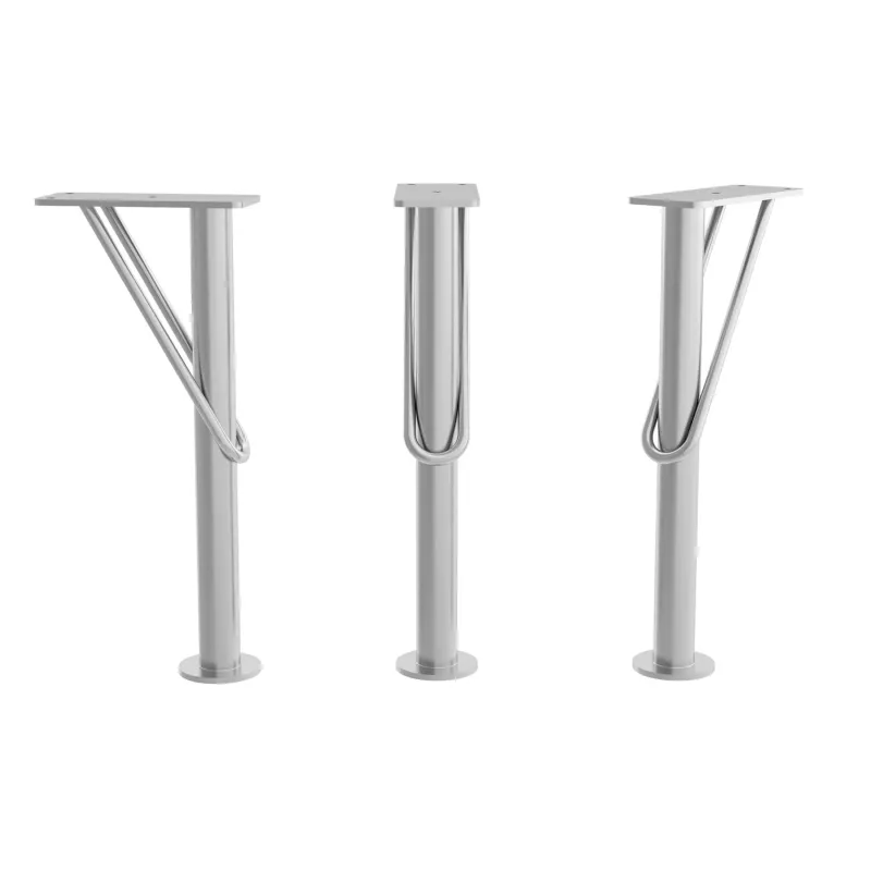 Legs metal Deva 13" Chrome