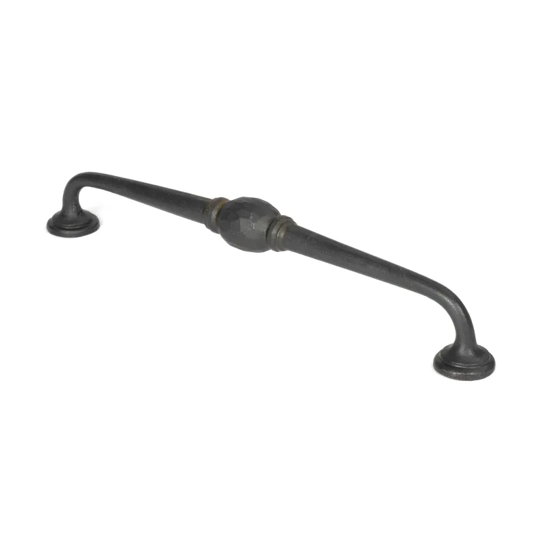 Beeswax 10" Hammered D Handle | From Anvil