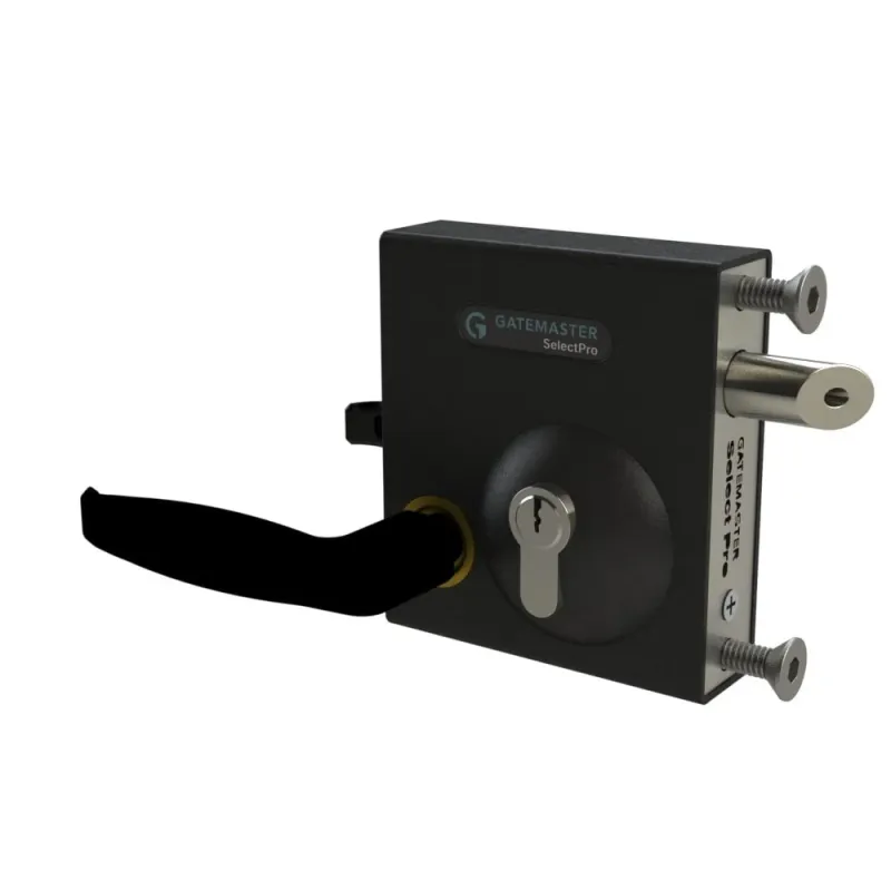 Gate Master: Bolt-on latch and deadbolt 40-60 mm gates - minimalist handle