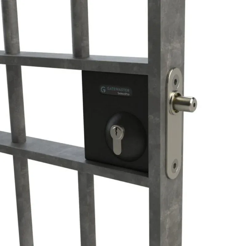 Gate Master: bolt-on deadlock - no handle 40-60 mm gates