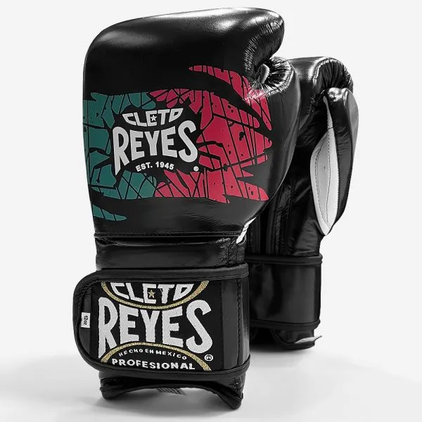 CLETO REYES SPARRING VELCRO -BLACK/MEXICAN
