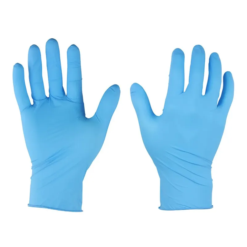 Disposable nitrile gloves