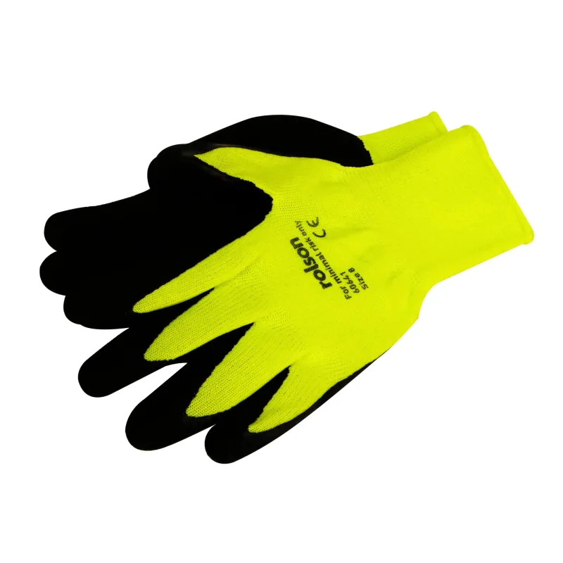 Foam Rubberized Coated Gloves