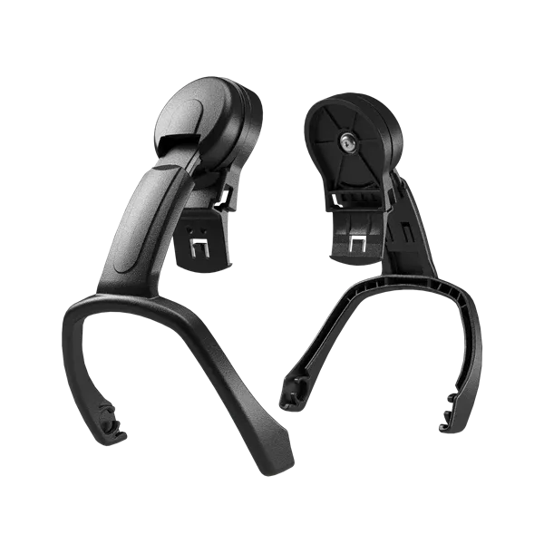 Hellberg Spare Helmet Arm (pair) Fluorescent Orange