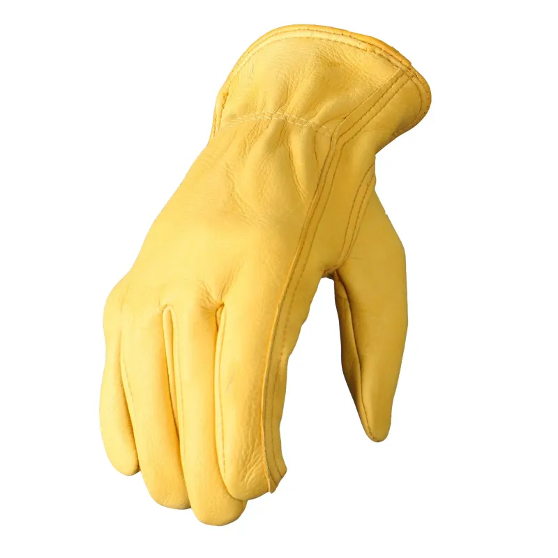 Hot Leathers GVD1012 Gilded Deerskin Leather Driving Gloves