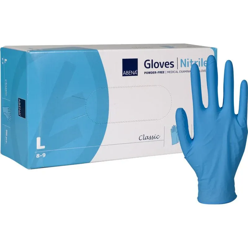 Nitrile gloves Enduring, powder-free, blue