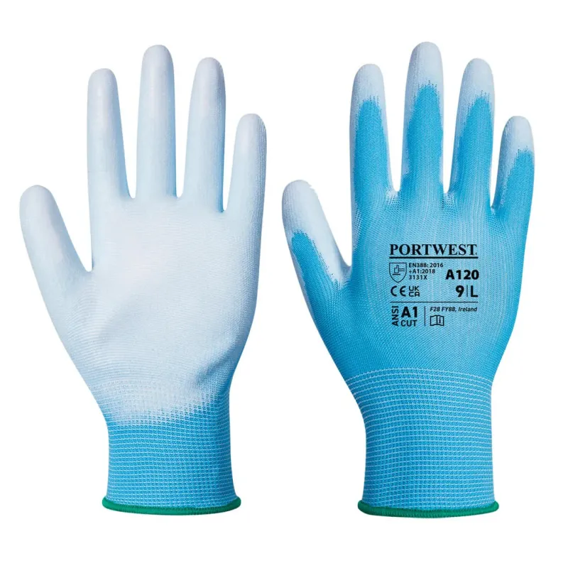 Portwest Pu Palm Glove - X-large Cobalt