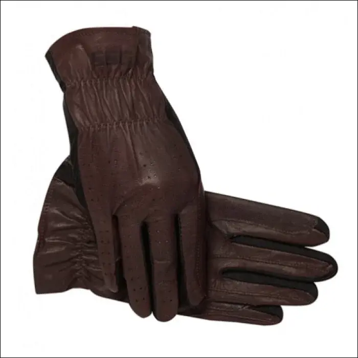 SSG Pro Show Leather Gloves - Chestnut