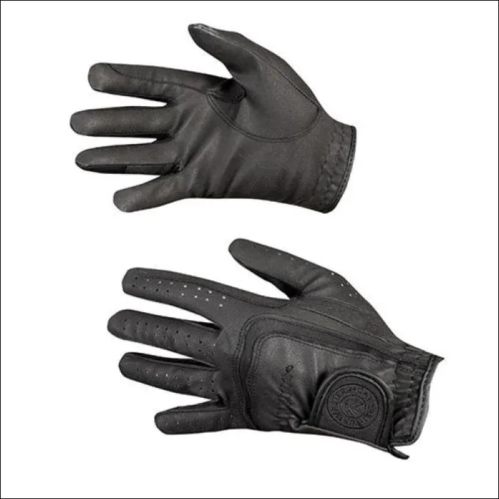 Turfmasters Childs Competition Gloves - Jet-black