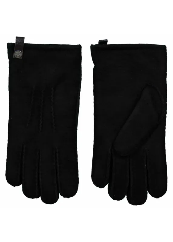 Van Buren Lambskin Men's Gloves - Charcoal