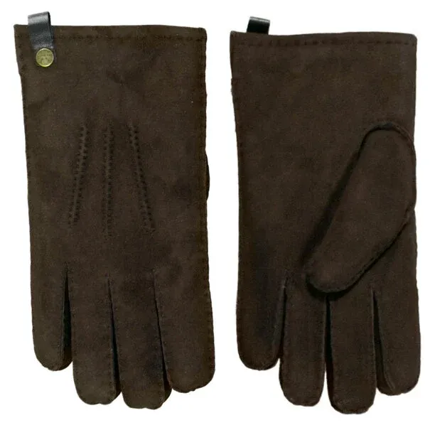 Van Buren Lambskin Men's Gloves - Cocoa
